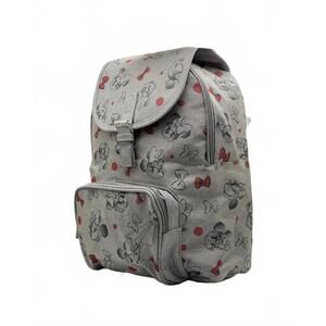 NWOT Disney Park Minnie Mouse Print mini Backpack Grey